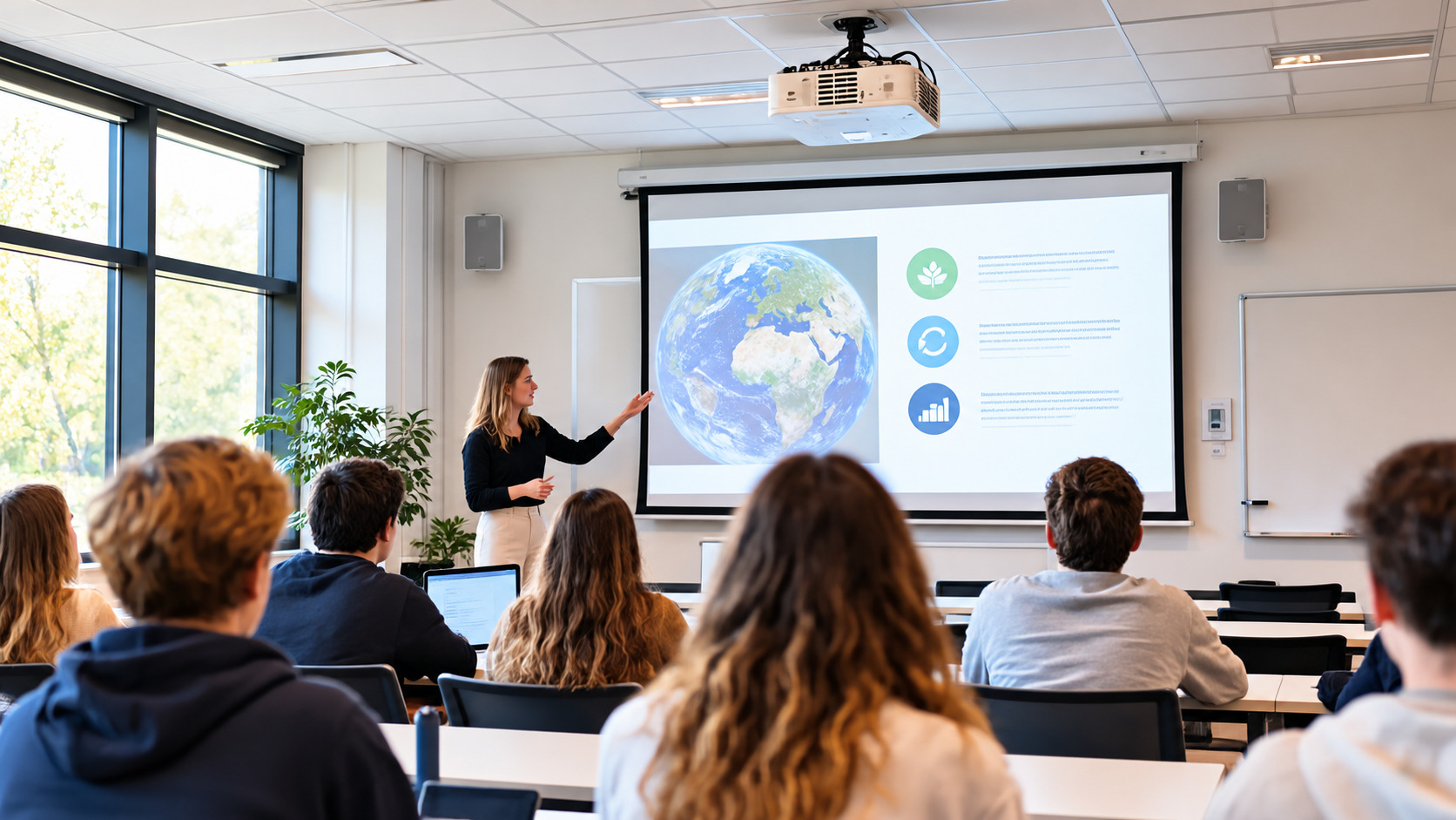 Beamers voor onderwijs